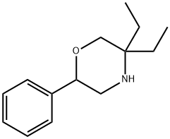 5,5-diethyl-2-phenylmorpholine,1248813-38-8,结构式