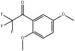 1-(2,5-dimethoxyphenyl)-2,2,2-trifluoroethanone,1256466-93-9,结构式