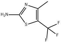 2-氨基-4-甲基-5-三氟甲基噻唑,1257329-71-7,结构式