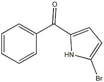 Methanone, (5-bromo-1H-pyrrol-2-yl)phenyl- Structure