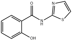 2-羟基-N-(噻唑-2-基)苯甲酰胺,130234-70-7,结构式