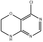 4-chloro-7,8-dihydro-6H-pyrimido[5,4-b][1,4]oxazine Structure