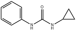 1-cyclopropyl-3-phenyl-urea Struktur
