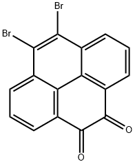 4,5-DIBROMO-9,10-DIKETOPYRENE,1314124-52-1,结构式