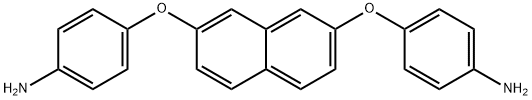 Benzenamine, 4,4'-[2,7-naphthalenediylbis(oxy)]bis- Struktur