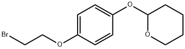 2-(4-(2-bromoethoxy)phenoxy)tetrahydro-2H-pyran, 1329602-07-4, 结构式