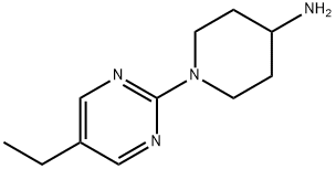 1-(5-ethylpyrimidin-2-yl)piperidin-4-amine Structure