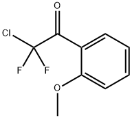 2-Chloro-2,2-difluoro-1-(2-methoxyphenyl)ethanone Struktur