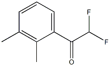 1-(2,3-dimethylphenyl)-2,2-difluoroethanone Struktur