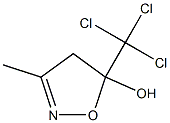 5-Isoxazolol, 4,5-dihydro-3-methyl-5-(trichloromethyl)-