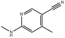 4-Methyl-6-methylamino-nicotinonitrile Struktur