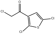2-氯-1-(2,5-二氯噻吩-3-基)乙烷-1-酮 结构式