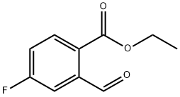 Ethyl4-fluoro-2-formylbenzoate Struktur