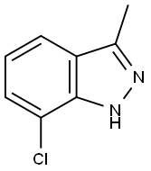 7-Chloro-3-methyl-1H-indazole Structure