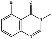 5-bromo-3-methylquinazolin-4(3H)-one 结构式