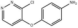 4-((3-Chloropyridazin-4-yl)oxy)aniline Struktur