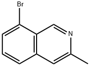 8-溴-3-甲基异喹啉, 1416713-03-5, 结构式