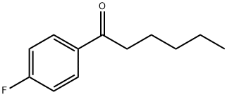 1-Hexanone, 1-(4-fluorophenyl)- 化学構造式
