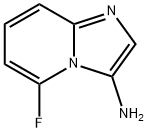 5-Fluoro-imidazo[1,2-a]pyridin-3-ylamine 化学構造式