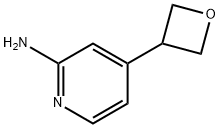 4-(OXETAN-3-YL)PYRIDIN-2-AMINE Struktur