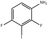 2,4-Difluoro-3-iodoaniline Struktur