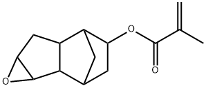 1,2-环氧氢化二聚环戊二烯-5-甲基丙烯酸酯, 143963-39-7, 结构式