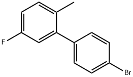 4-BROMO-5-FLUORO-2-METHYL-1,1-BIPHENYL Structure