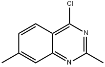 4-Chloro-2,7-dimethylquinazoline Structure