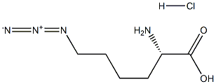 6-叠氮-L-去甲亮氨酸盐酸盐,1454334-76-9,结构式