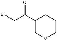 2-bromo-1-(oxan-3-yl)ethanone Struktur