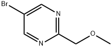 5-ブロモ-2-(メトキシメチル)ピリミジン 化学構造式