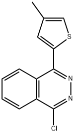 1-CHLORO-4-(4-METHYLTHIOPHEN-2-YL)PHTHALAZINE Structure