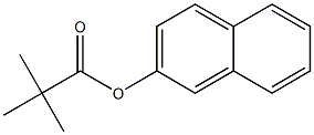 Propanoic acid,2,2-dimethyl-, 2-naphthalenyl ester