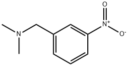 Benzenemethanamine,N,N-dimethyl-3-nitro- Struktur