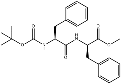 D-Phenylalanine,N-[(1,1-dimethylethoxy)carbonyl]-L-phenylalanyl-, methyl ester