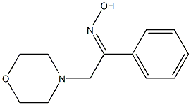 Ethanone,2-(4-morpholinyl)-1-phenyl-, oxime, (1E)-
