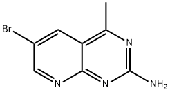 6-溴-4-甲基吡啶并[2,3-D]嘧啶-2-胺, 1552301-50-4, 结构式