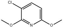 3-Chloro-2,6-dimethoxypyridine Struktur