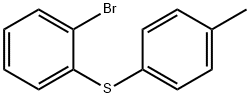 (2-溴苯基)(P-甲苯基)硫烷,15861-49-1,结构式