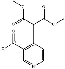 dimethyl 2-(3-nitropyridin-4-yl)malonate Structure