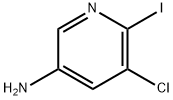 5-Chloro-6-iodo-pyridin-3-ylamine,1628413-79-5,结构式