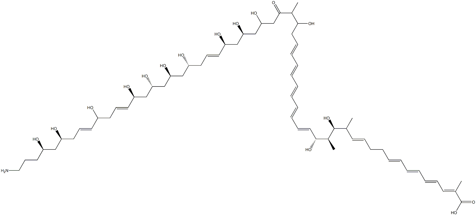 LINEARMYCIN A, 163596-98-3, 结构式
