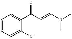 1-(2-Chloro-phenyl)-3-dimethylamino-propenone Structure