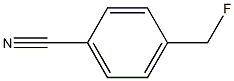 Benzonitrile, 4-(fluoromethyl)- Structure
