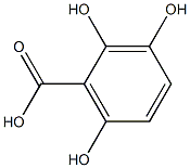 Benzoic acid,2,3,6-trihydroxy- Struktur