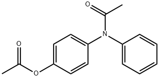 Acetic acid 4-(acetyl-phenyl-amino)-phenyl ester Structure