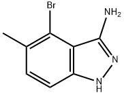 4-bromo-5-methyl-1H-indazol-3-amine Structure