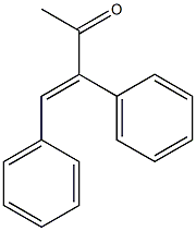 3-Buten-2-one,3,4-diphenyl-,1722-69-6,结构式