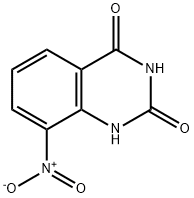 8-NITROQUINAZOLINE-2,4-DIOL 结构式