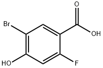 5-Bromo-2-fluoro-4-hydroxy-benzoic acid, 1781790-71-3, 结构式